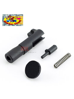 Bomber CNC Steel Magazine Catch (STI Extended Type) for Marui Hi-CAPA (Black)