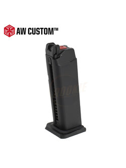 AW 25rds Gas Magazine for VX Series & WE G-Force Series (Black)