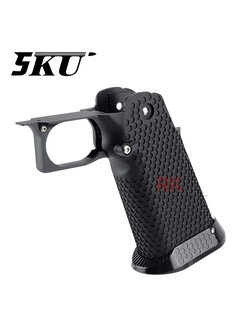 5KU Aluminum Grip Type 1 for Marui Hi-CAPA (Black)