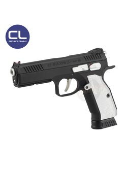 CL Project Custom KJ CZ Shadow 2 GBB (Cerakote Version) - Black & Silver Limited Edition