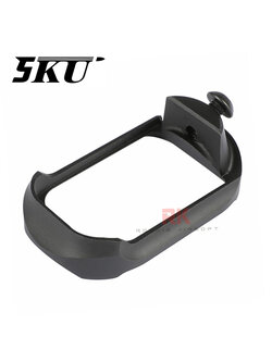 5KU ZEV Universal PRO Compact Magwell for Marui G17 (Black)
