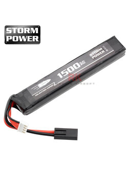 Storm Power 11.1V 1500mAh 25C GEN2 (Mini Tamiya)