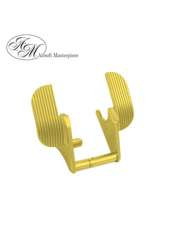 Airsoft Masterpiece Steel Thumb Safety Type 4 – SV Wide (Gold)