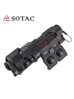 SOTAC MAWL-C1+ IR Laser Aiming Device Replica - Red Laser (Black)
