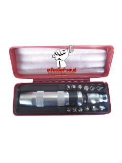 ชุดไขควงตอก พร้อมหัวไขควง 13 ตัวชุด META