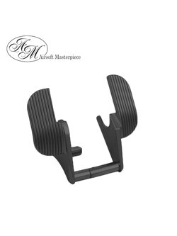 Airsoft Masterpiece Steel Thumb Safety Type 4 – SV Wide (Matt Black)