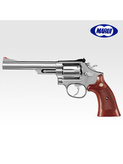 Tokyo Marui S&W M66 6 inch Stainless Silver Gas Revolver