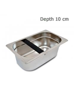 อ่างเคาะกากกาแฟ สี่เหลี่ยมผืนผ้า 10 ซม. DELISIO 1610-302