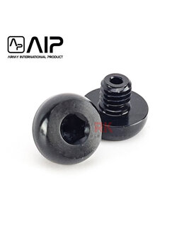 AIP Aluminum Grip Screws for Hi-CAPA - Black