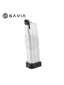 SAVIA Aluminum 140mm 30rds Gas Magazine for Marui Hi-CAPA 5.1