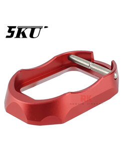 5KU CNC Aluminum Spy Magwell for Marui Hi-Capa (Red)