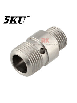 5KU Stainless Steel Silencer Adapter for WE M11 CW to M14 CCW (GB-496)