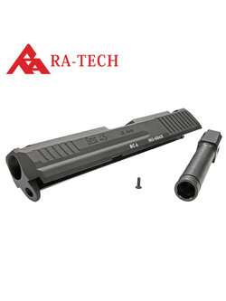 RA -TECH Marui HK45 CNC Aluminum Slide & CNC Steel Outer Barrel (BC)