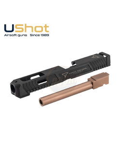 USHOT T-Style G34 Steel Slide Kit for Marui G17 Gen3