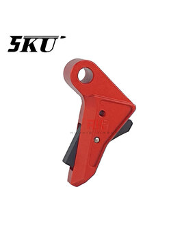 5KU FI Style CNC Trigger for Marui G-Series (Red)