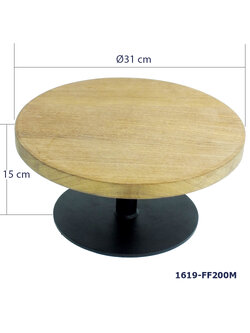Cake Display stand width Dia.31 cm.-height 15 cm.