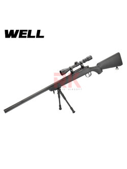 WELL MB03 Upgraded Version Sniper Rifle (Black)