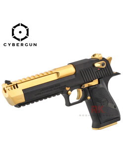 Cybergun / WE Desert Eagle L6 .50AE GBB (Black/Gold)