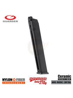 Guarder Light Weight Aluminum Magazine for Marui G18C (Black)