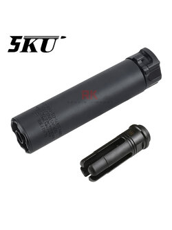 5KU SureFire SOCOM556 RC2 Silencer (5KU-244) Black