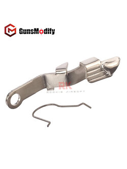 GunsModify Extended Slide Stop For TM G17 / G18C / G26 (Silver)