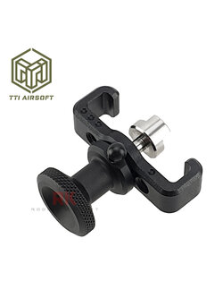 TTI Airsoft Selector Switch Competition Charge Handle for AAP-01 (Black)