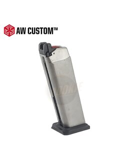 AW 25rds Gas Magazine for VX Series & WE G-Force Series (Silver)