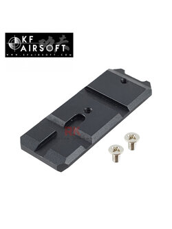 KF Airsoft Aluminum Rail For TM Hi-Capa 5.1 - Black