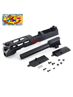 Bomber CNC Aluminum PRO-CUT (4.7 inch) Slide Kit for SIG / VFC M17 (Black)