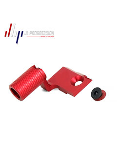 JLP Slide Racker V4L Cocking Handle - Red (Left)