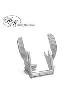 Airsoft Masterpiece Steel Thumb Safety Type 2 - STI (Matt Silver)
