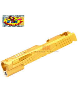 Bomber Battle Aluminum Standard Slide for Marui Hi-CAPA 5.1 / 1911 - Gold