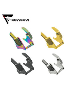 COWCOW Match Grade Stainless Steel Thumb Safety for Marui HI-CAPA