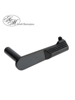 Airsoft Masterpiece CNC Steel Slide Stop - Type 1 (Black)