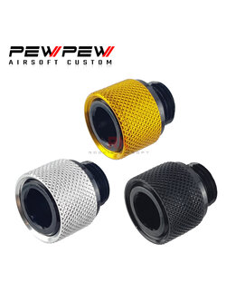 Pew Pew Aluminum Silencer Adapter M11 CW to M14 CCW - Type 1