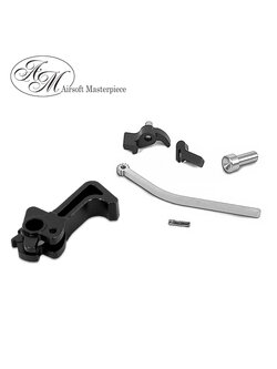 Airsoft Masterpiece CNC Steel Hammer & Sear Set for Marui Hi-CAPA (Infinity SR) Type 16 - Black