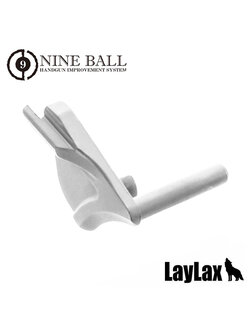 LAYLAX Nine Ball Single Thumb Safety for Marui Hi-CAPA (Silver)