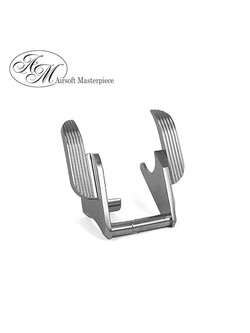 Airsoft Masterpiece Steel Thumb Safety Type 5 - Wilson Ambi (Silver)