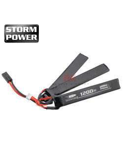 Storm Power 11.1V 1200mAh 25C (Mini Tamiya) - 3S