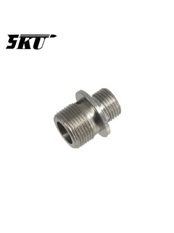 5KU Stainless Steel Silencer Adapter (M11 CW to M14 CCW)