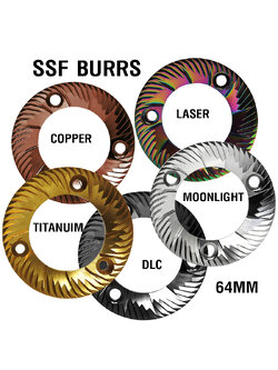 SSF APRESSO 64 MM.. FLAT BURRS