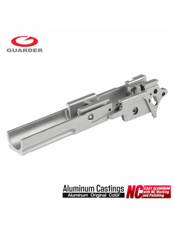 Guarder Aluminum Frame for Marui Hi-CAPA 5.1 - Standard Type (NO Marking / Silver)