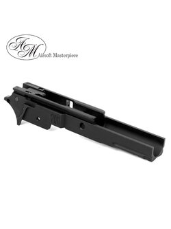 Airsoft Masterpiece 3.9" Aluminum Advance Frame with Rail - STI 2011 (Black)