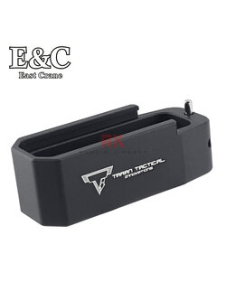 E&C TTI Aluminum PMAG Base Plate (MP183) Black