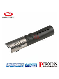 Guarder CNC Stainless Outer Barrel for Marui V10 (Dual Tone)