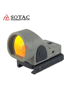 Sotac Trijicon SRO Red Dot (Nylon) With Glock Mount (Gray)