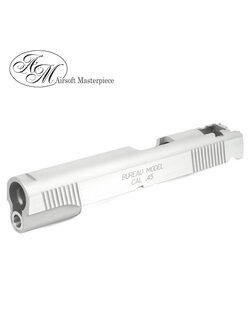 Airsoft Masterpiece Springfield Armory Standard Slide for Hi-CAPA / 1911 (Silver)