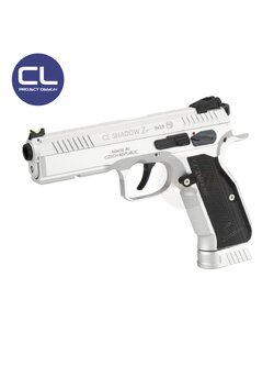 CL Project Custom KJ CZ Shadow 2 GBB (CNC Version) - Silver & Black Limited Edition