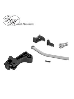Airsoft Masterpiece CNC Steel Hammer & Sear Set for Marui Hi-CAPA (Infinity SV) Type 3 - Black
