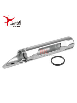 Action Army CNC VSR-10 Right-Hand Tactical Receiver (Silver)